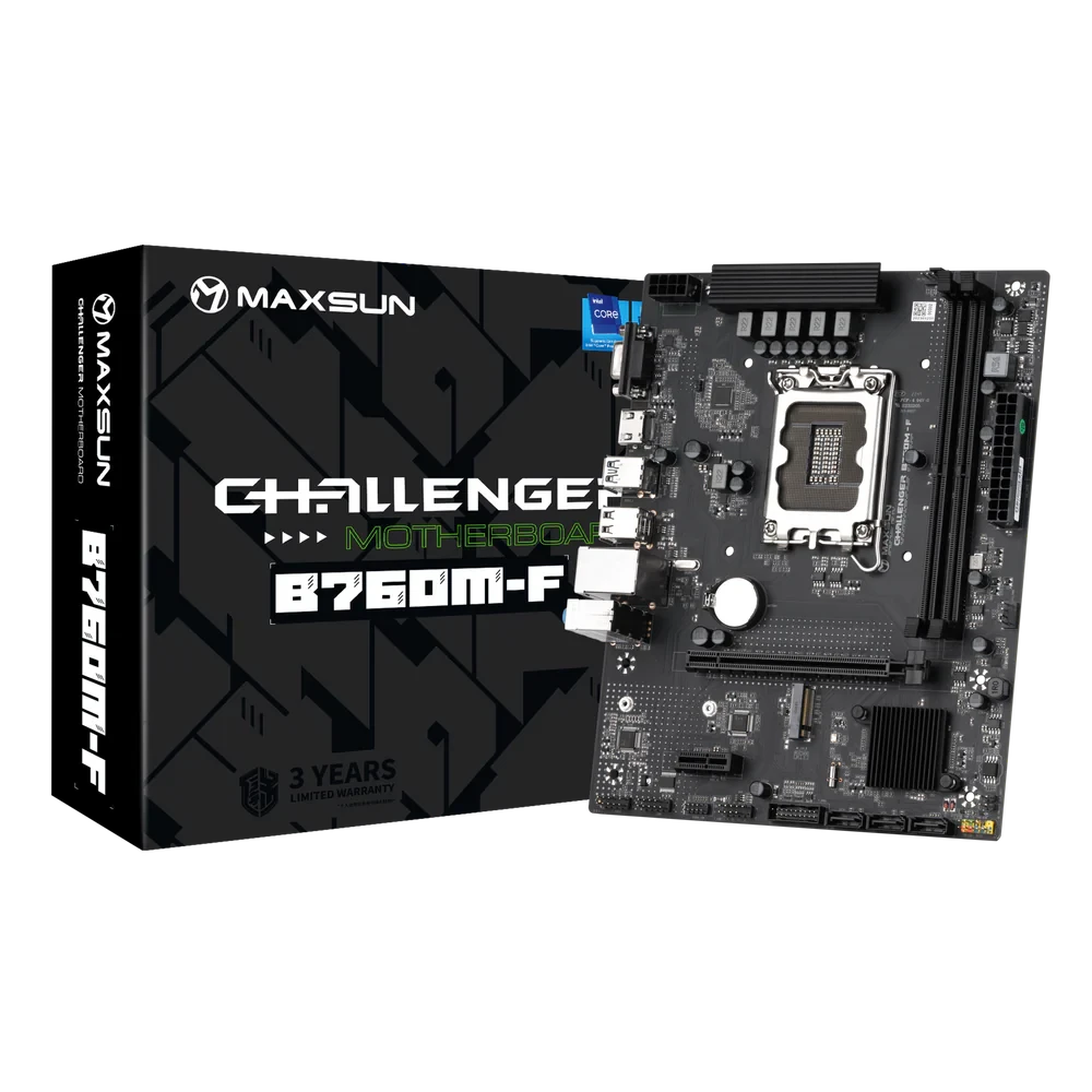 Материнская плата MaxSun Challenger B760M-F