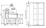 Холодильная витрина G85 SV 1,8-1 (ВХСр-1,8 Полюс ЭКО), фото 6