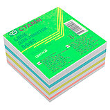 Блок для записей СТАММ цветной  9х9х5 см, фото 2