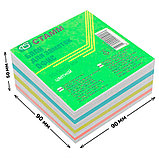 Блок для записей СТАММ цветной  9х9х5 см, фото 3