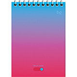 Блокнот  BG "Bright monocolor" на спирали, А6, 60 листов в клетку, фото 5