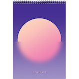 Блокнот BG "Mono circle" на спирали, А4, 80 листов,твердая подложка, в клетку, фото 5