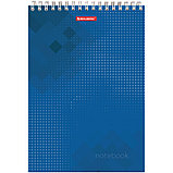 Блокнот BRAUBERG "Бизнес" на спирали, А4, 80 листов, твердая подложка, в клетку, фото 6