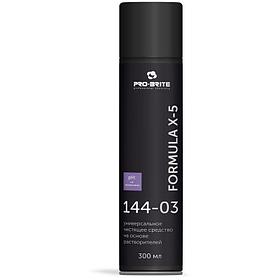 Средство PRO-BRITE "Formula X-5" для удаления следов скотча, этикеток, жеват. резинки, 300 мл