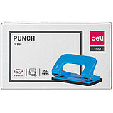 Дырокол DELI "E0136" до 10 листов, металлический корпус, фото 5