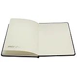 Ежедневник недатированный Deli А5, 160 страниц, кожзам, черный, фото 6