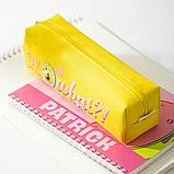 Пенал 1 отделение Deli "SpongeBob", 210х60х60 мм, на молнии, ассорти, фото 5