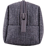 Пенал 1 отделение Deli, 190х50х50 мм, на молнии, серый, фото 6