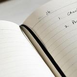 Ежедневник недатированный Deli А5, 96 страниц, 80 г/кв.м., серый, фото 6