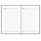 Ежедневник BRAUBERG "БУМВИНИЛ" А5, недатированный, 160 листов, черный, фото 5