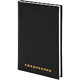 Ежедневник BRAUBERG "БУМВИНИЛ" А5, недатированный, 160 листов, черный, фото 9
