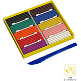 Пластилин Гамма "Юный художник" 10 цветов, 140 гр., со стеком, картон, фото 4