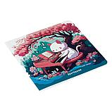Записная книжка MESHU "Cat`s symphonie"170х170 мм, 40 л, soft-touch, без линовки, 80г/м2, на скрепке, фото 2