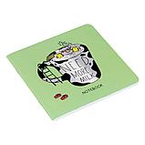 Записная книжка MESHU "Milk pool" 170х170 мм, 40 л, soft-touch, без линовки, 80г/м2, на скрепке, фото 2
