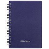 Записная книжка OfficeSpace "Base" А6, 60 листов на гребне, клетка, пластиковая обложка, синяя, фото 9