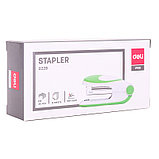 Степлер DELI, пластиковый корпус до 15 листов, ассорти, фото 2