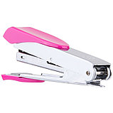 Степлер металлический №10 DELI до 15 листов, ассорти, фото 6