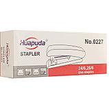 Степлер "8224" до 25 листов, пластиковый корпус, ассорти, фото 4