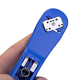 Степлер DELI "0305" до 25 листов, синий, фото 5