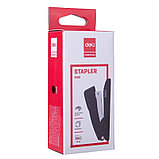Степлер металлический DELI "Е0315" до 25 листов, ассорти, фото 3