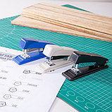 Степлер металлический DELI "Е0315" до 25 листов, ассорти, фото 4