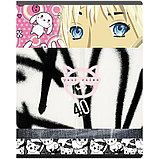 Тетрадь общая BG "No rules", А5, 40 листов в клетку, лист белый,  выб. лак, на скрепке, фото 2