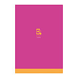 Тетрадь общая BG "Monocolor. Chat", неоновые краски, А4, 80 листов в клетку, на скрепке, фото 3