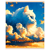 Тетрадь общая BG "Котики", А5, 48 листов в клетку, на скрепке, фото 5