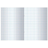 Тетрадь общая BG, А4, 96 листов в клетку, обложка бумвинил, бордовый, эконом., фото 3