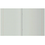 Тетрадь общая BG, А4, 80 листов в клетку, обложка бумвинил, синий, эконом., фото 3