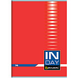 Тетрадь общая BRAUBERG "Inday", А4, 96 листов в клетку, на скрепке, фото 2