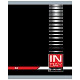 Тетрадь общая BRAUBERG "Inday", А5, 48 листов в клетку, на скрепке, фото 2