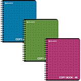 Тетрадь общая BRAUBERG "Монохром 2", А5, 48 листов в клетку, на спирали, фото 2