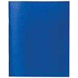 Тетрадь общая STAFF, А5, 48 листов в клетку, обложка бумвинил, с полями, синий, эконом, фото 2