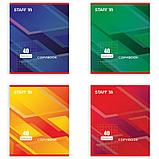 Тетрадь общая STAFF, рисунок Стандарт, А5, 40 листов в клетку, эконом, на скрепке, фото 10