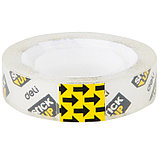 Клейкая лента DELI 12 мм х 20 м, прозрачная, фото 3