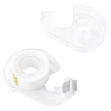 Клейкая лента в диспенсере DELI 18 мм х 7,62 м, невидимая, фото 4