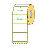 Термоэтикетки 58 х 40 мм (600 шт/рул), фото 3