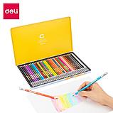 Карандаши цветные Deli "Color Emotion", 36 цветов, в метал. коробке, фото 4