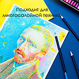 Карандаши цветные Deli "Finenolo", 72 цвета, в метал. коробке, фото 3