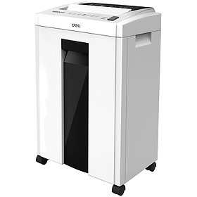 Шредер Deli, 4 уровень секретности (4х25мм),  16 листов, 23 литра