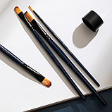 Набор кистей DELI "Finenolo", круглая №2, плоская №6,8, овальная №6,8,10, синтетика, 6 штуки в уп., фото 5