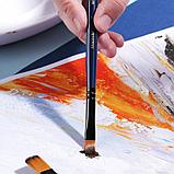 Набор кистей DELI "Finenolo", нейлон, 6 штук в уп.,  №4, 6, 8, фото 4