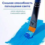 Набор кистей DELI "Finenolo", нейлон, 6 штук в уп.,  №4, 6, 8, фото 6