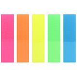 Закладки клейкие "Sticky", 12 х 45 мм, пластиковые, 5 цв. х 25 листов, фото 2