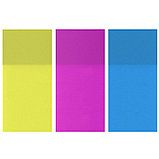 Закладки клейкие Berlingo, 45 х 20 мм, пластиковые, 3 цв х 20 листов, фото 2