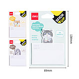 Клейкие листки DELI "Stick Up" Animals, 75х84 мм, 25 листов, фото 3