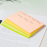 Клейкие листки DELI "Stick Up", 76х126 мм, 4 пастельных цвета, 100 листов, фото 2