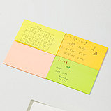 Клейкие листки DELI "Stick Up", 76х126 мм, 4 пастельных цвета, 100 листов, фото 3