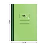 Книга учета OfficeSpace А4, 128 л., линия, 200х290 мм, тв.картон "крафт", нумерация, блок офсетный, фото 2